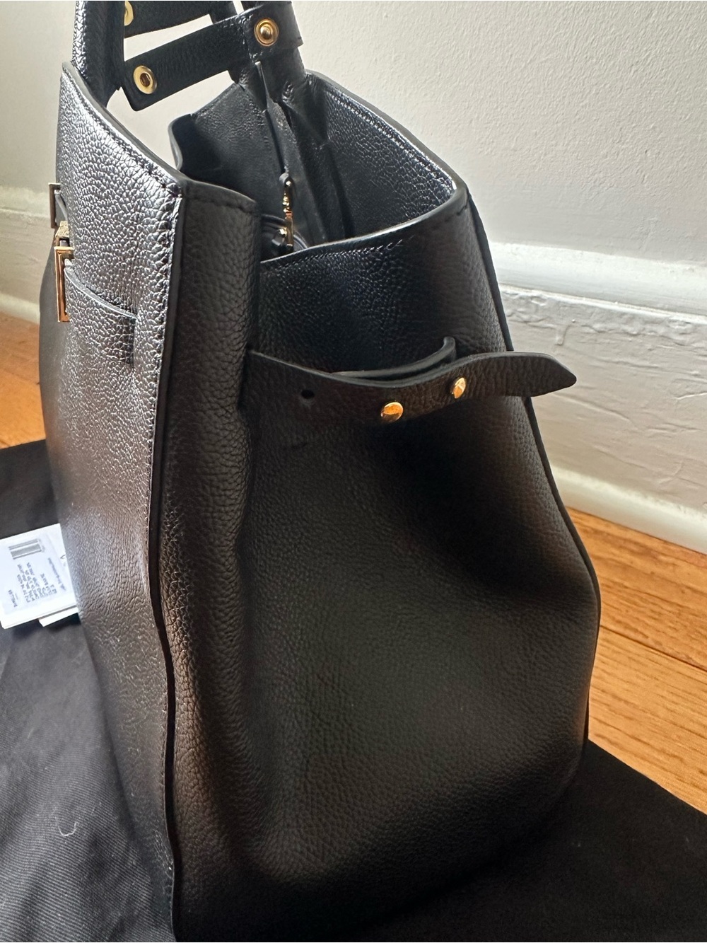 DeMellier Hudson Black with Gold Hardware - Picture 4 of 6